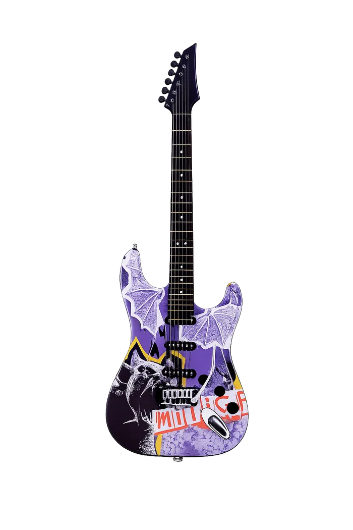 Mirage Bat-Wing Guitar